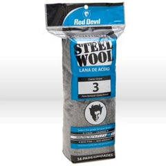RED DEVIL Red Devil 316 Grade 3 Coarse Steel Wool 16 Pack