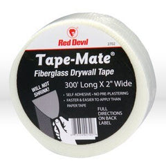 RED DEVIL Red Devil 2702 Self-adhesive Fiberglass Tape 300ft X 2in