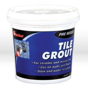RED DEVIL Red Devil 424 Pre-mixed Tile Grout 1 Quart