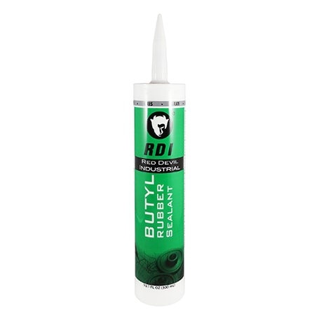 RED DEVIL Red Devil 0697GI Butyl Sealant Gray 10.1 Oz