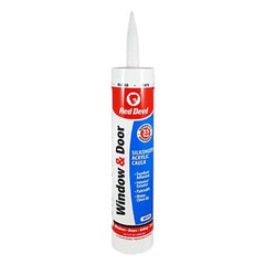 RED DEVIL Red Devil 0846 Window Door Caulk 10.1 Oz White