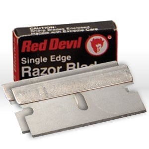 RED DEVIL Red Devil 3271/0C Single Edge Razor Blade 5 Count