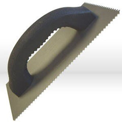 RED DEVIL Red Devil 2082/A4 Angled Notch Trowel 3/16 X 5/32 Inch