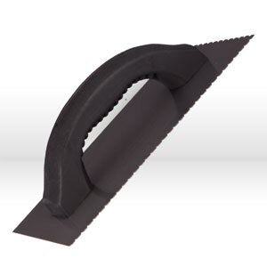 RED DEVIL Red Devil 2089 Angled Metal Trowel Dual A1 A2 Notches