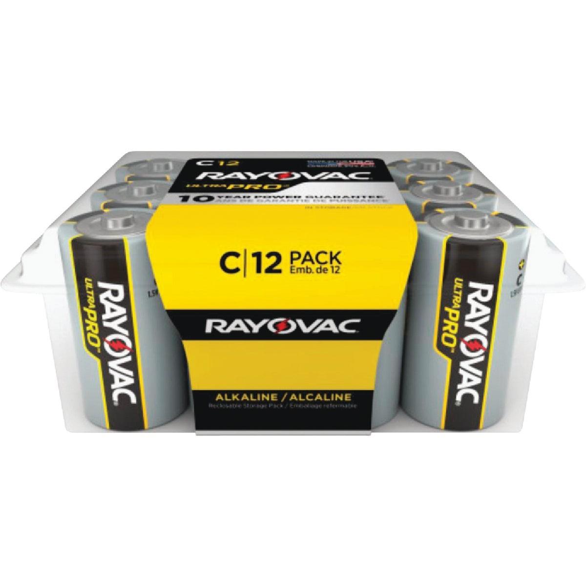 RAYOVAC Rayovac ALC-12 C Alkaline Battery Industrial Pack