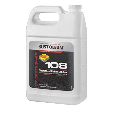 RUST-OLEUM Rust-oleum 108402 Concrete Etching Solution 1 Gallon