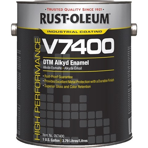 RUST-OLEUM Rust-oleum 245381 Dtm Alkyd Enamel 1 Gallon Clear Gloss