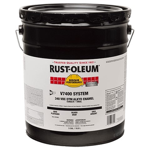 RUST-OLEUM Rust-oleum 245530 V7400 Dtm Alkyd Enamel 5 Gallon Gloss