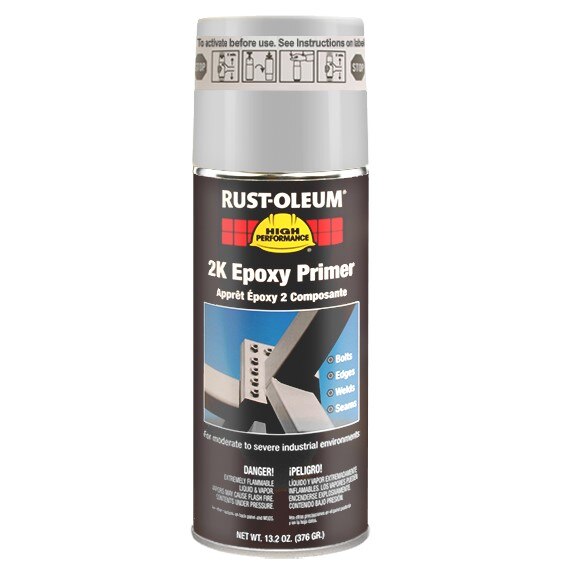 RUST-OLEUM Rust-oleum 247597 2K Epoxy Primer Spray 13 Oz Gray