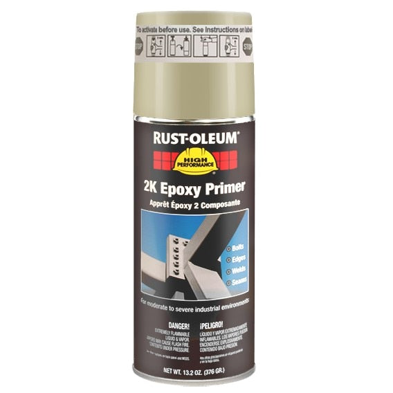RUST-OLEUM Rust-oleum 247598 2K Epoxy Primer Spray 14 Oz Beige