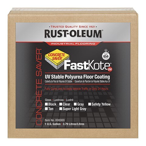 RUST-OLEUM Rust-oleum 278494 Fastkote Uv Polyurea Floor Coating 1 Gal