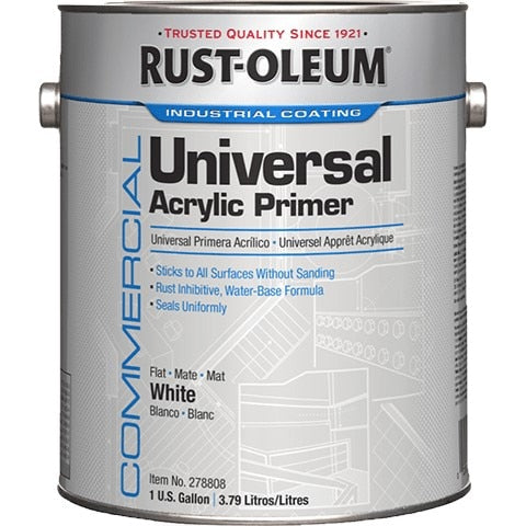 RUST-OLEUM Rust-oleum 278808 Universal Acrylic Primer 1 Gal White