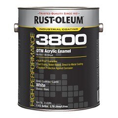RUST-OLEUM Rust-oleum 314410 Dtm Acrylic Enamel 1 Gallon Safety Red