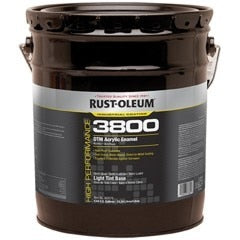 RUST-OLEUM Rust-oleum 316518 Dtm Acrylic Enamel 5 Gal Light Tint Gloss