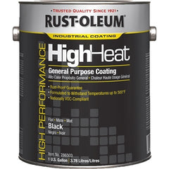 RUST-OLEUM Rust-oleum 286503 High Heat Coating 1 Gal Black Gloss