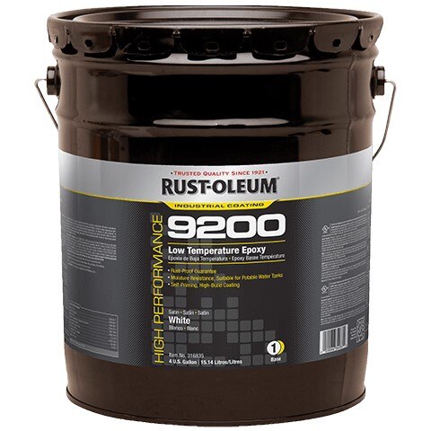 RUST-OLEUM Rust-oleum 316834 High Build Epoxy Coating 5 Gal Gray