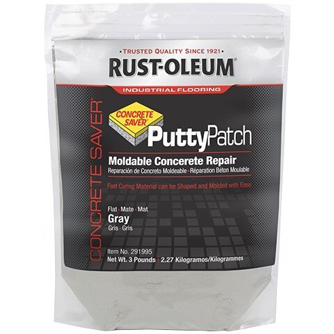 RUST-OLEUM Rust-oleum 291995 Floor Patching Putty 3 Lb Concrete Repair