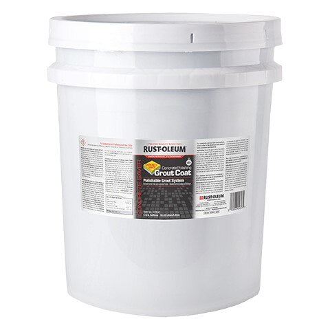 RUST-OLEUM Rust-oleum 353641 Concrete Grout Coat 5 Gallon Clear
