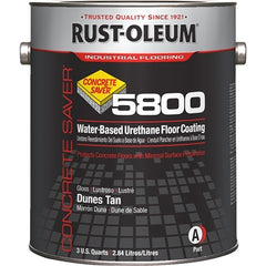 RUST-OLEUM Rust-oleum 353867 Urethane Floor Coating 1 Gal Dunes Tan Gloss