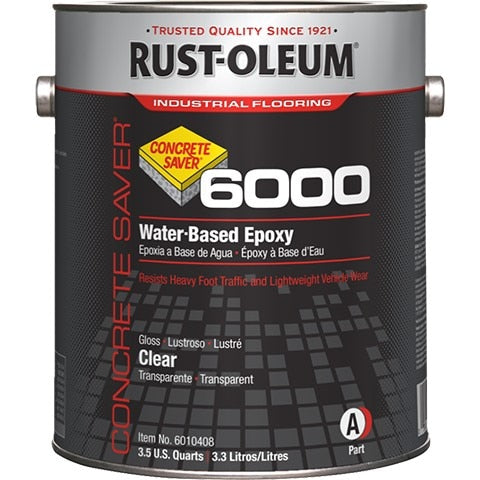 RUST-OLEUM Rust-oleum 6082408 Epoxy Floor Coating 1 Gal Silver Gray
