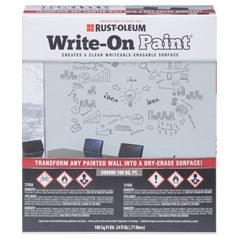 RUST-OLEUM Rust-oleum 72110 Write-on Paint Kit Clear Gloss 100 Sq Ft