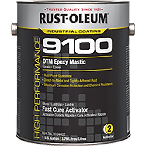 RUST-OLEUM Rust-oleum 9104402 Fast-cure Epoxy Activator 1 Gallon Dtm
