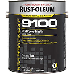 RUST-OLEUM Rust-oleum 9171402 Dtm Epoxy Mastic 1 Gal Dunes Tan Gloss