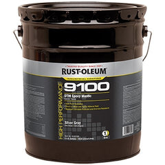 RUST-OLEUM Rust-oleum 9182300 Dtm Epoxy Mastic 5 Gal Silver Gray