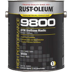 RUST-OLEUM Rust-oleum 9825419 Dtm Urethane Mastic 1 Gal Safety Blue