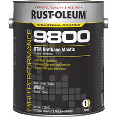 RUST-OLEUM Rust-oleum 9882419 Dtm Urethane Mastic 1 Gal Silver Gray