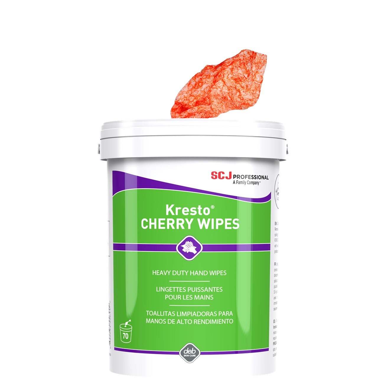 STOKO Stoko KCW70W Kresto Hand Wipes 70 Count Canister