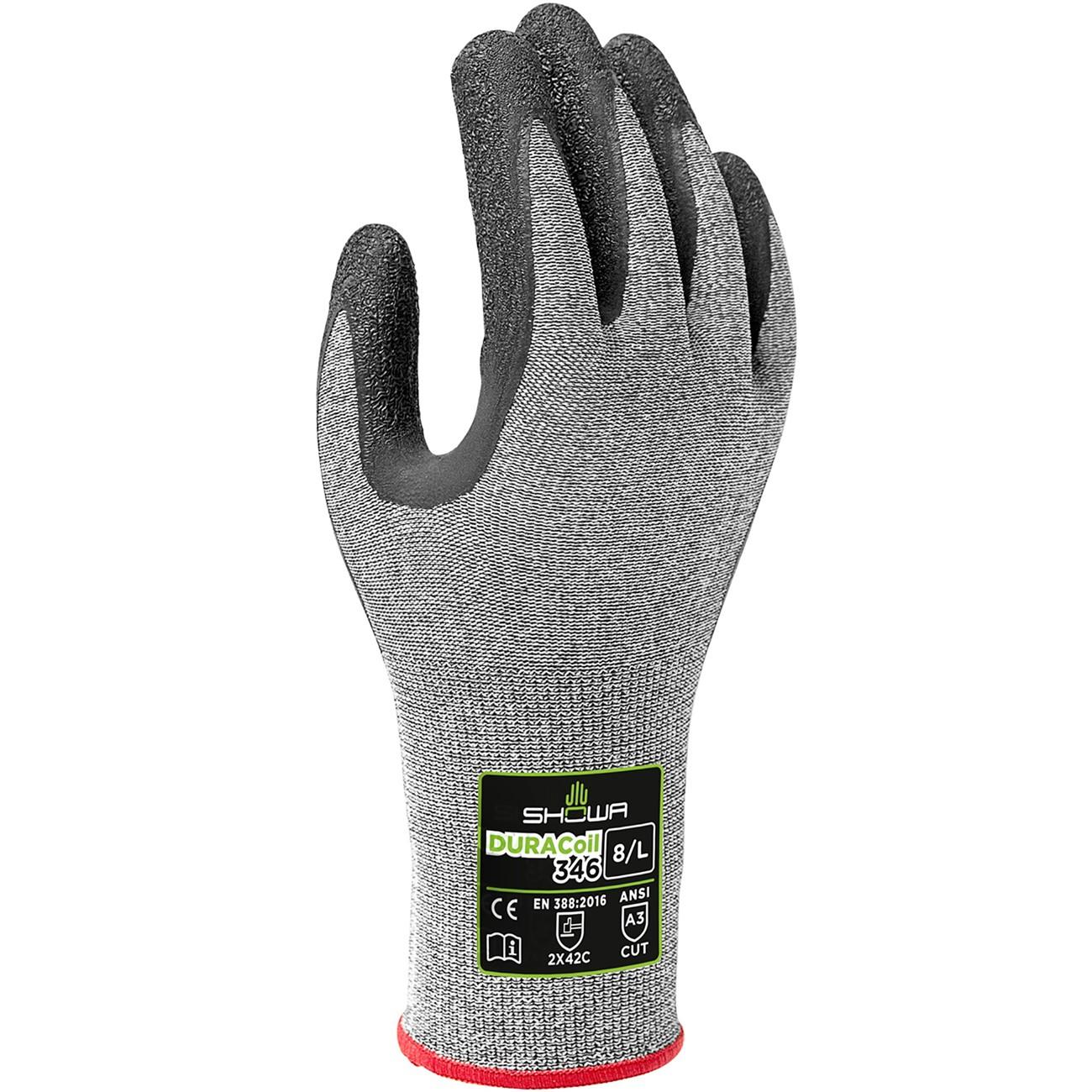 SHOWA Showa 346M-07 Cut Resistant Glove Medium A3