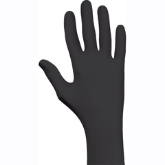 SHOWA Showa 6112PFS Disposable Nitrile Glove Small Black