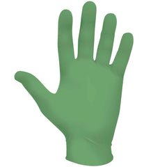 SHOWA Showa 6110PFL Disposable Nitrile Glove Large Green