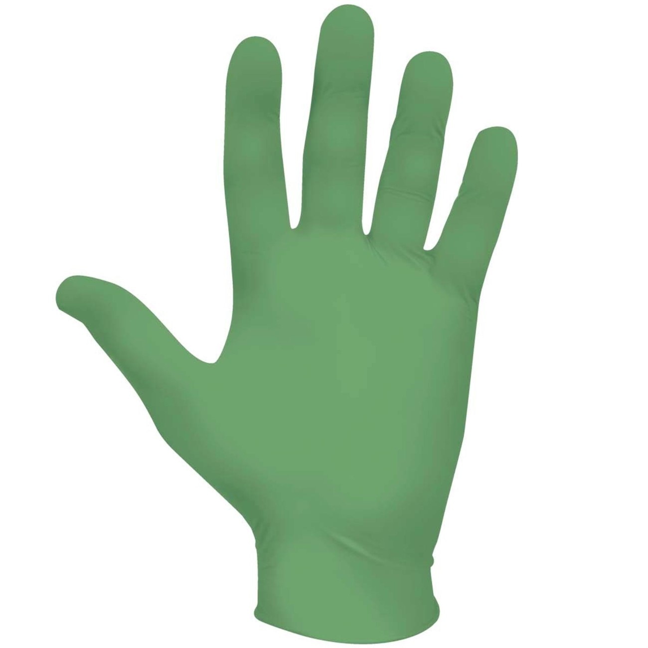 SHOWA Showa 6110PFM Disposable Nitrile Glove Medium Green