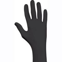 SHOWA Showa 6112PFXL Disposable Nitrile Glove Xl Black 4 Mil