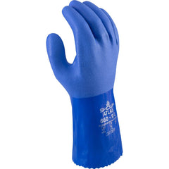 SHOWA Showa 660S-07 Chemical Resistance Glove Small Blue