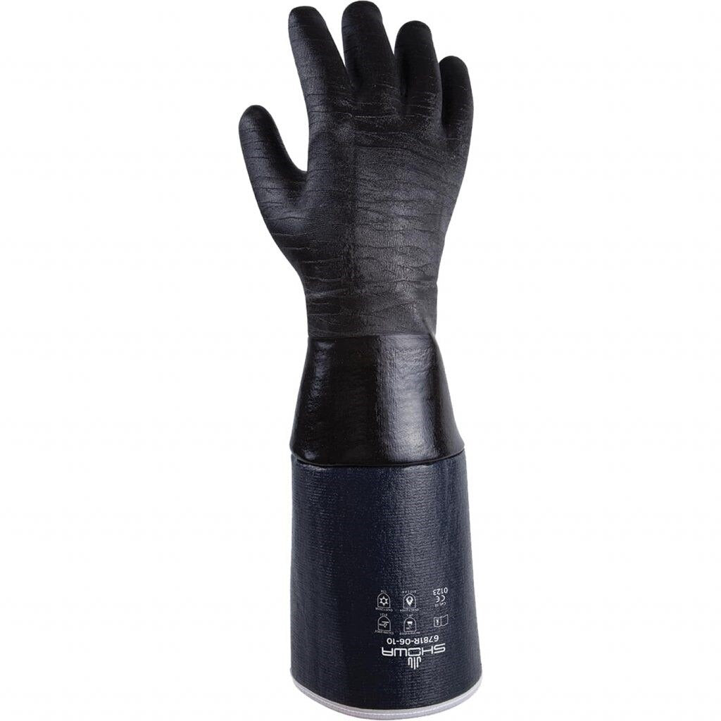 SHOWA Showa 6781R-06-10 Chemical Resistance Glove Large