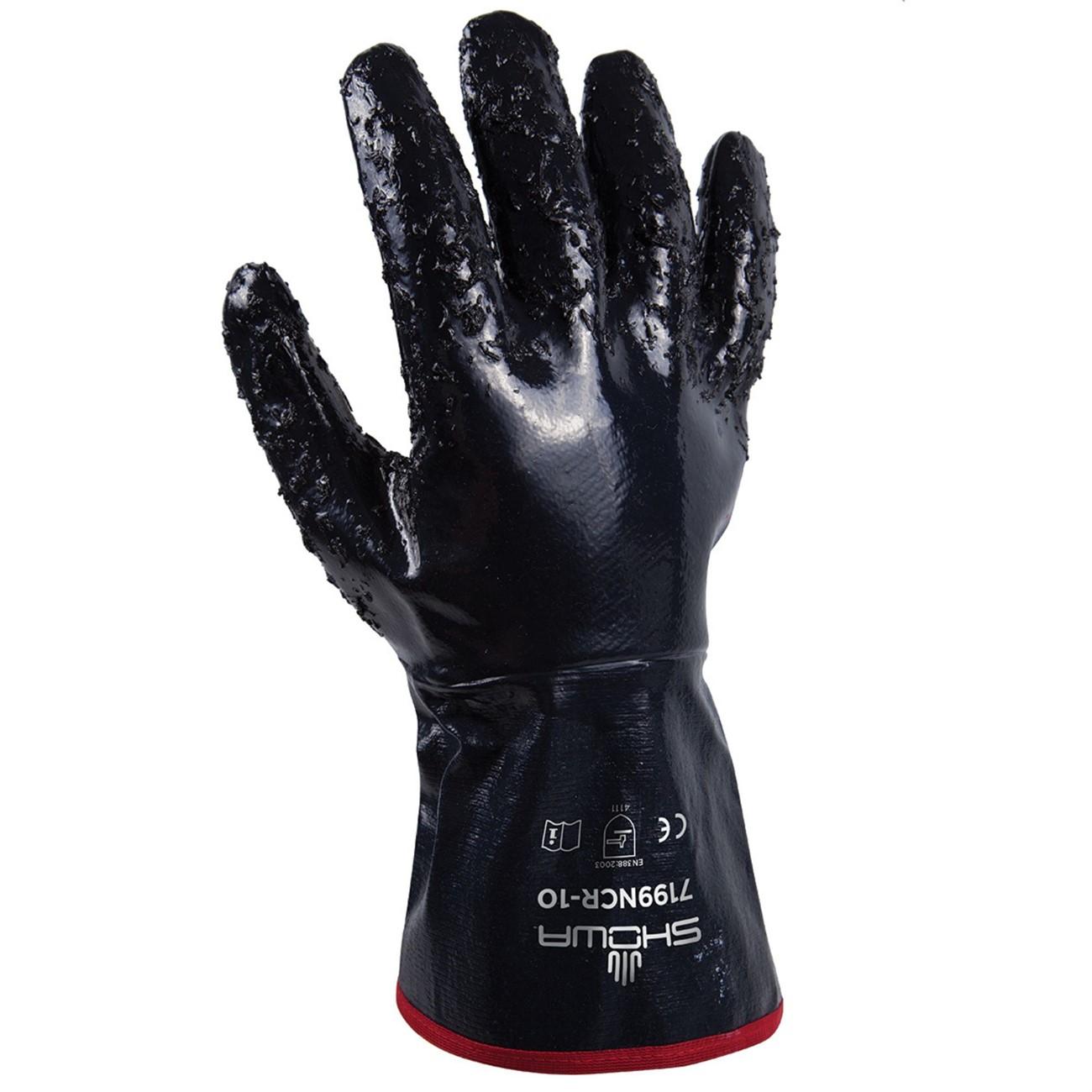 SHOWA Showa 7199NCR-10 General Purpose Nitrile Glove Large