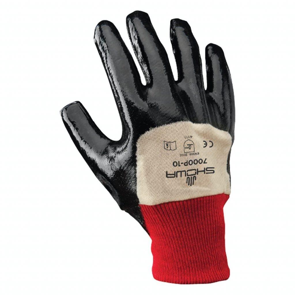 SHOWA Showa 7000P-09 General Purpose Nitrile Glove Medium