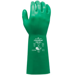 SHOWA Showa 729-09 Chemical Resistance Glove Large Nitrile 18in