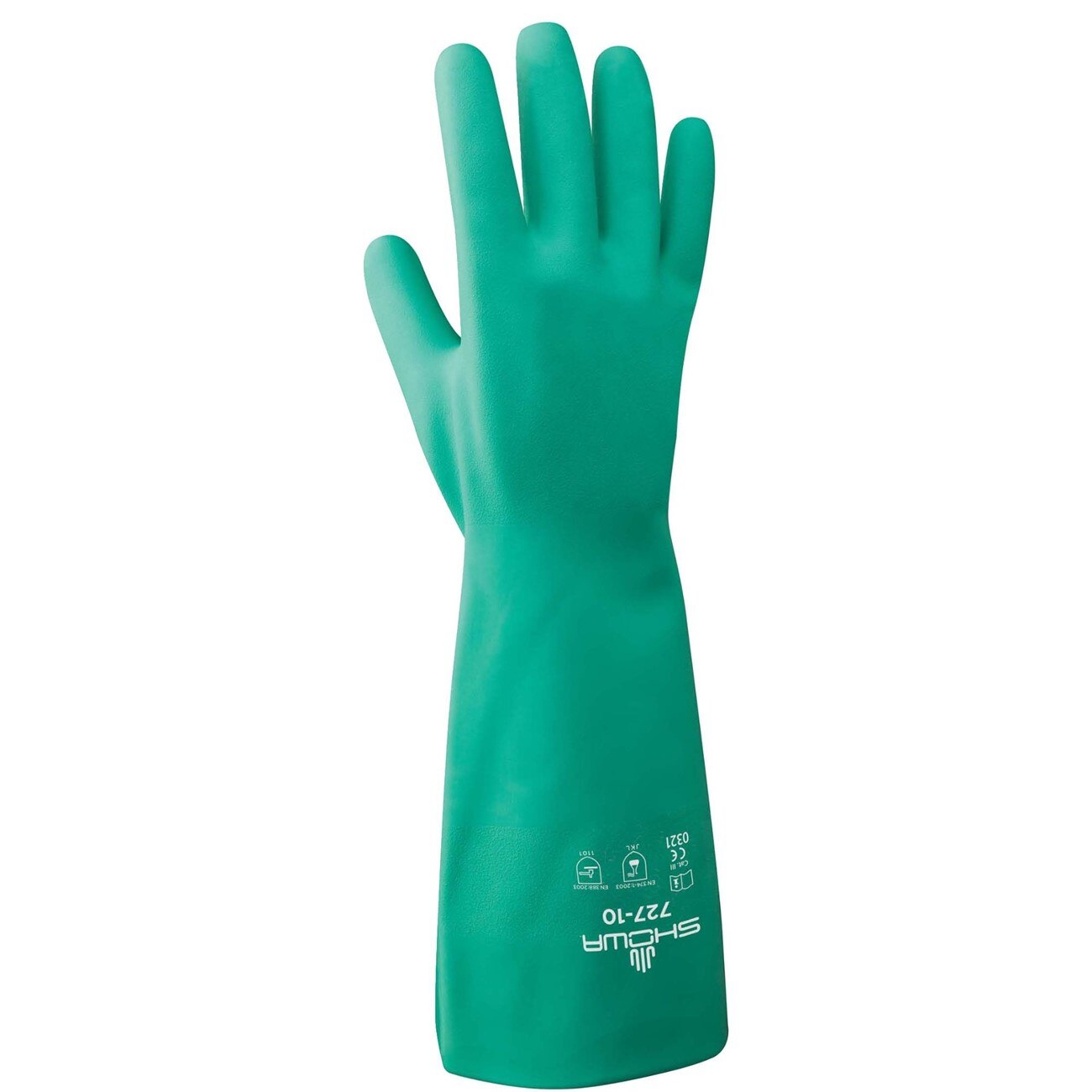 SHOWA Showa 727-06 Chemical Resistance Glove X-small Nitrile