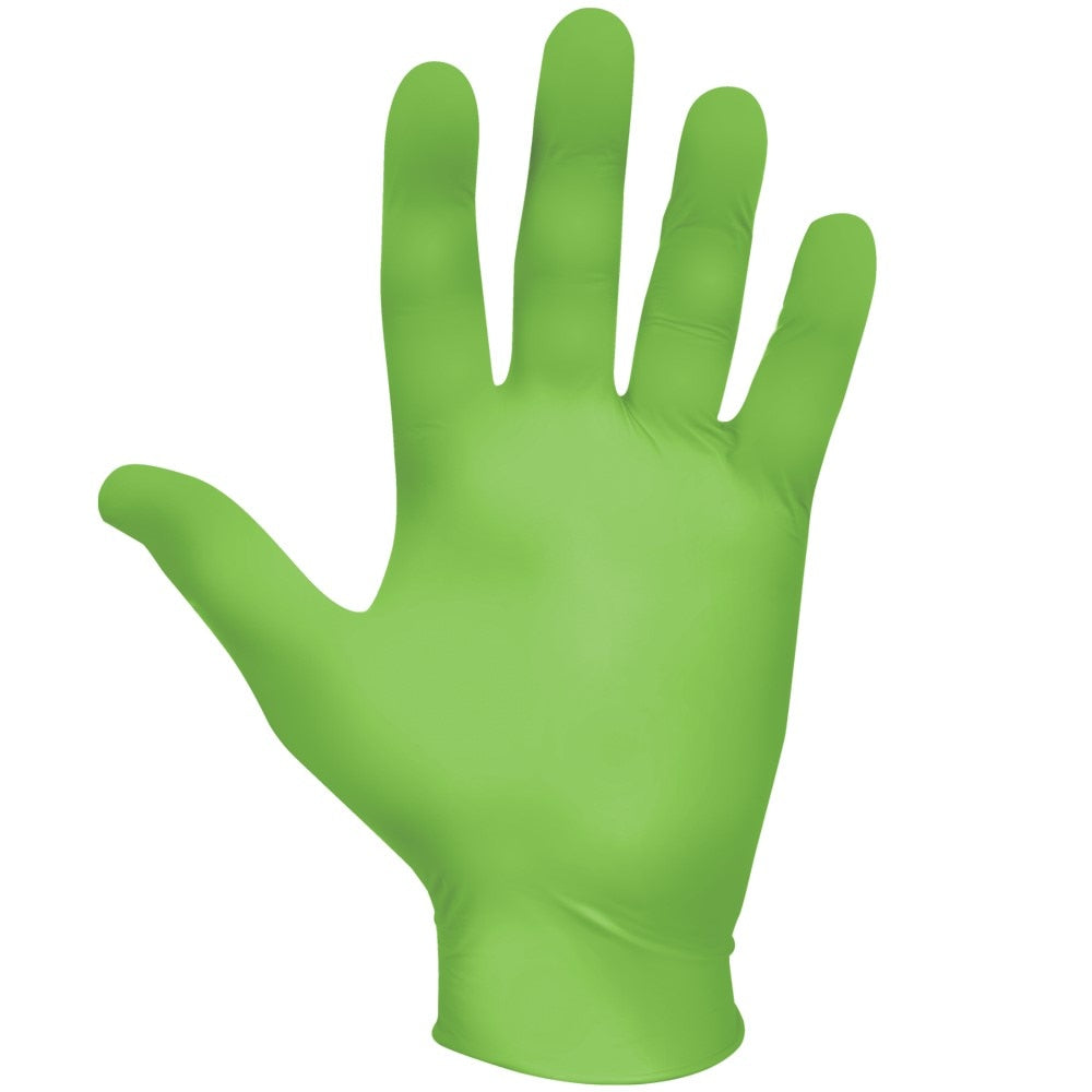 SHOWA Showa 7705PFTM Disposable Nitrile Glove Medium Green