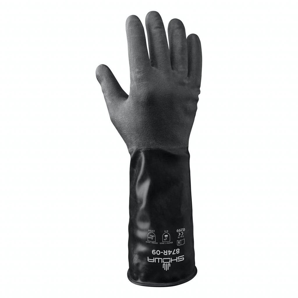 SHOWA Showa 874R-07 Chemical Resistance Glove Small