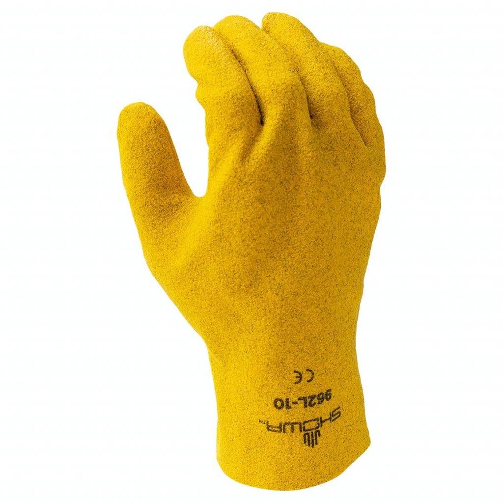 SHOWA Showa 962L-10 General Purpose Pvc Coated Gloves Large