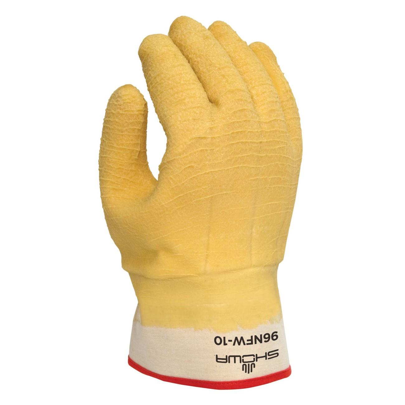 SHOWA Showa 96NFW-10 Cold Weather Glove Large Yellow Safety Cuff