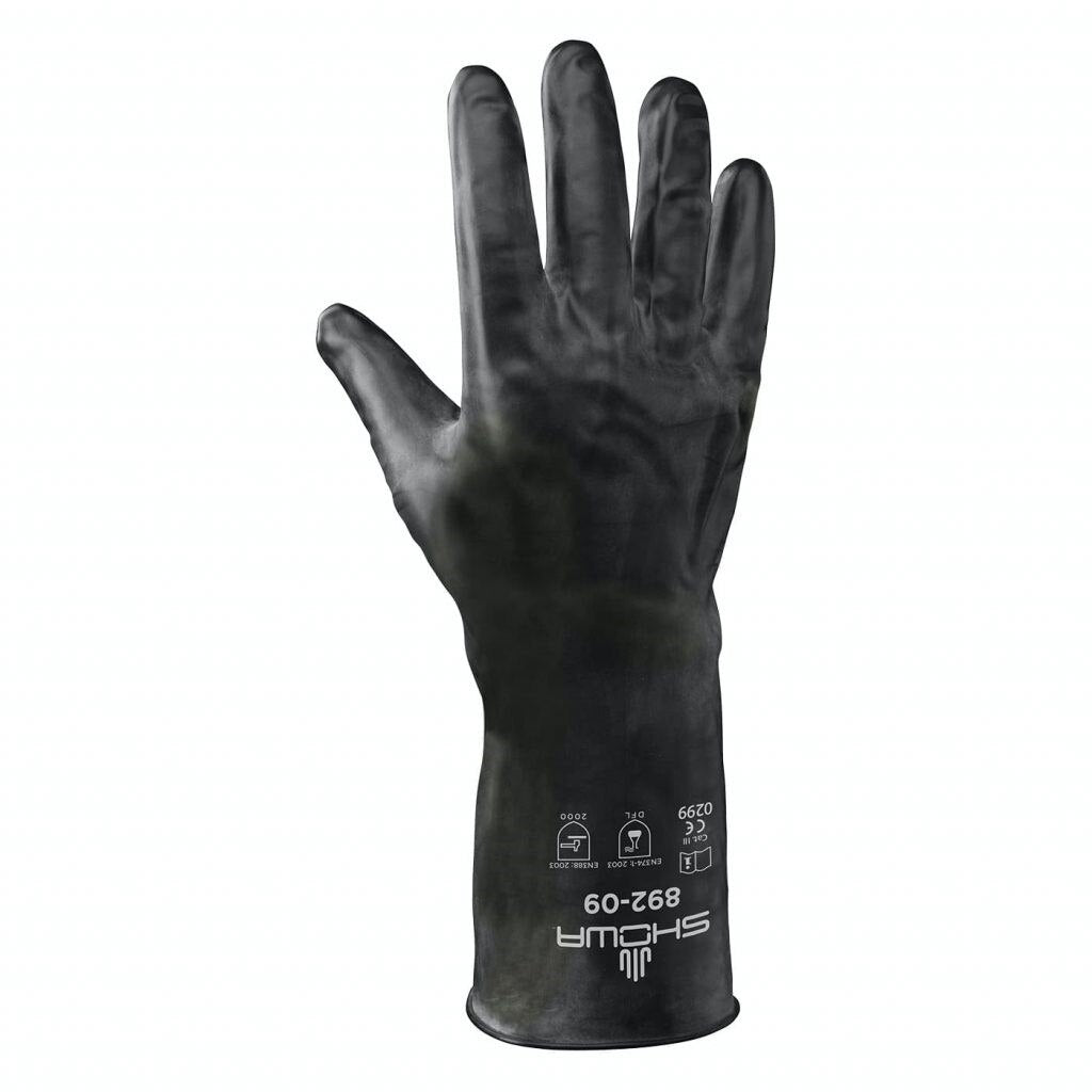 SHOWA Showa 892-08 Chemical Resistance Glove Medium 12 Mil