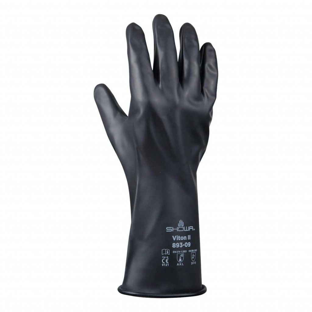 SHOWA Showa 893-08 Chemical Resistance Glove Medium 12 Mil