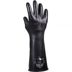 SHOWA Showa 879-10 Chemical Resistance Glove Xl Black 25 Mil
