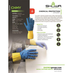 SHOWA Showa CHMYM-08 Chemical Resistance Glove Medium